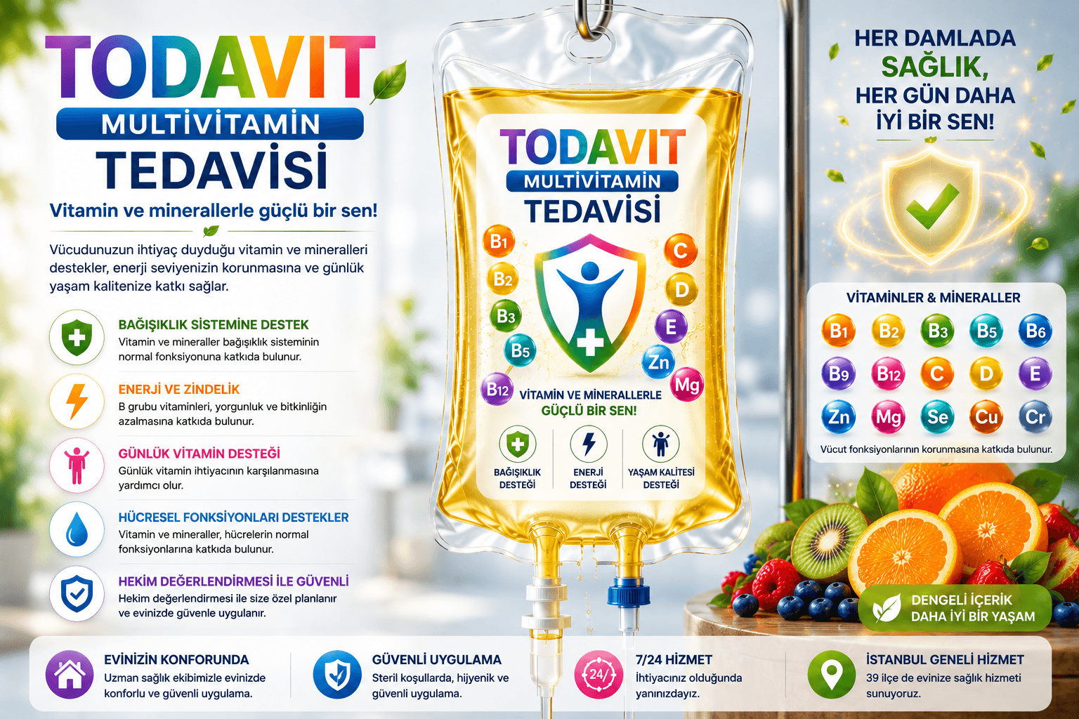 Todavit Multivitamin - MEDİSU Evde Sağlık Hizmetleri