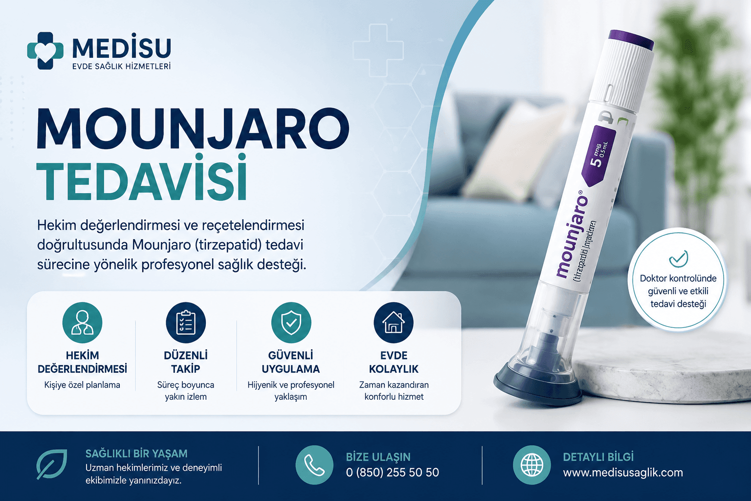 Mounjaro tirzepatid tedavi desteği