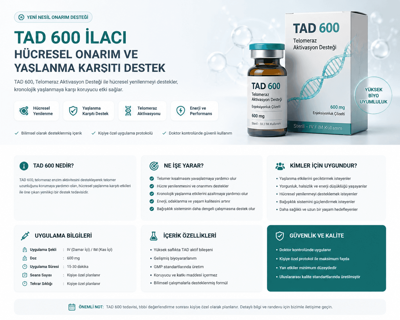 TAD 600 uygulaması